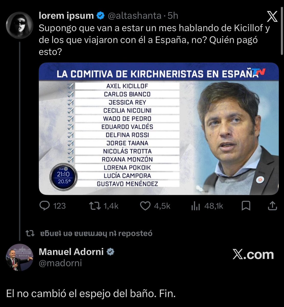 Cordobés 🦁🦆AntiK tweet media