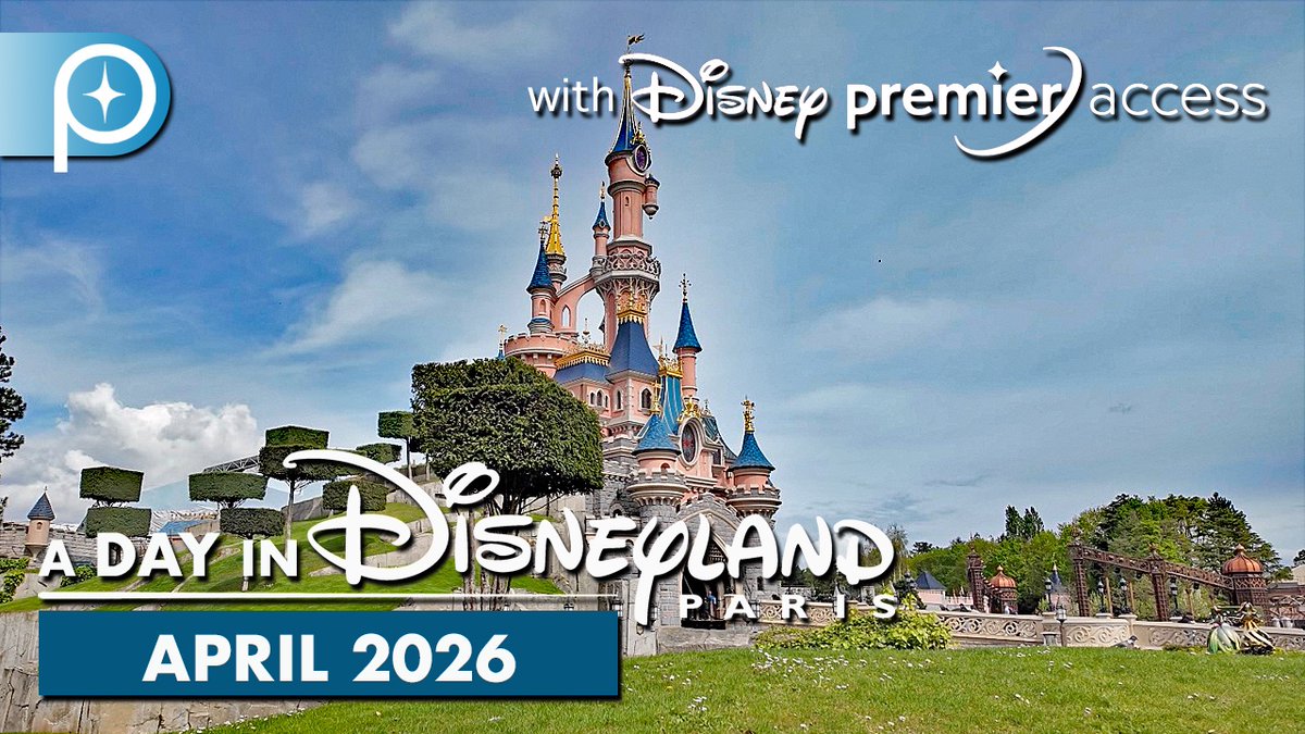 PixiedustDLP's tweet image. NEW VIDEO: 📆  A Day in Disneyland Paris with Premier Access | APRIL 2026 youtu.be/JSREWAXITWc

#disneylandparis #disneyparks #dlp #paris
