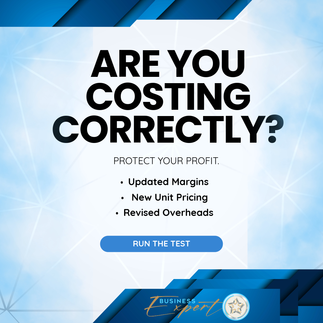 bus_expert_sa's tweet image. Are you costing correctly? Updated margins, new unit pricing, and revised overheads can make all the difference to your profit. Protect your margins and price with confidence. #PricingStrategy #ProfitMargin #SmallBusiness #BusinessGrowth #entrepreneur