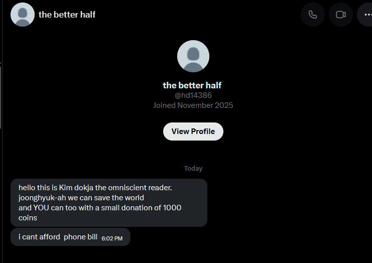 0rviposition's tweet photo. someone call tls123 and beg them to make the epilogue of twsa free. the unemployed squid is trying to scam me https://t.co/W6kFKa7Iv8