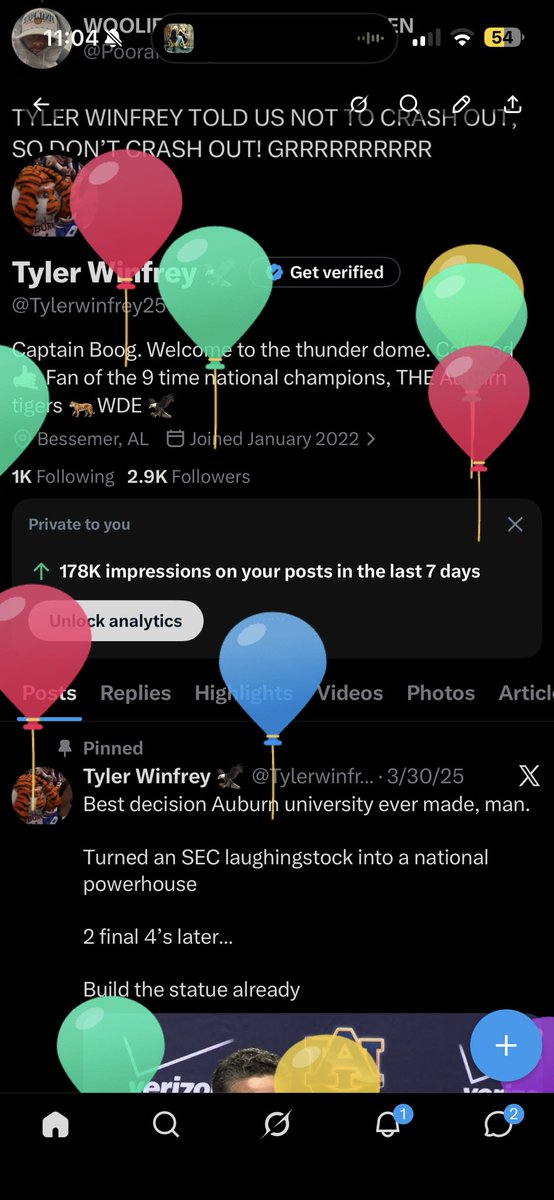 Tyler Winfrey 🦅 tweet media