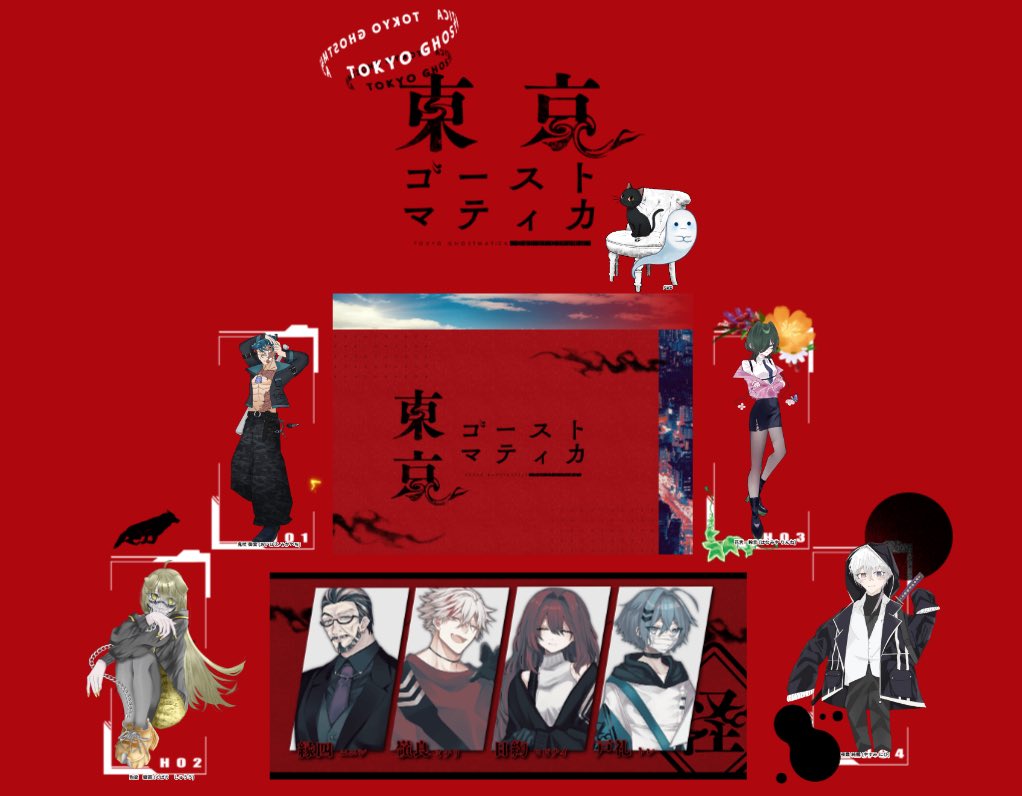 runner3_'s tweet photo. クトゥルフ神話TRPG
『東京ゴーストマティカ』
🏙ーーーーー🍸
KP¦#Rin0622_TRPG
SKP¦#N_Ru0_0
PL¦PC
HO壱¦#Maigono_yukue¦鬼吠 御雷
HO弐¦#neko_nadetai_¦狗梁 驟雨
HO参¦#pepuchido_0427¦花宮 鈴音
HO肆¦ #runner3_¦夜霞 鈍朧
《𝐄𝐍𝐃/1¦全生還》
⚡️🐺ーーーー🌸⚫️ https://t.co/EVJwcpDGT4