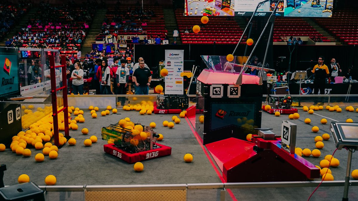 MHSRoboticsEPTX's tweet photo. Buckets for days 🏀 #TeamSISD #FIRSTinTEXAS https://t.co/YE3VgkXna0