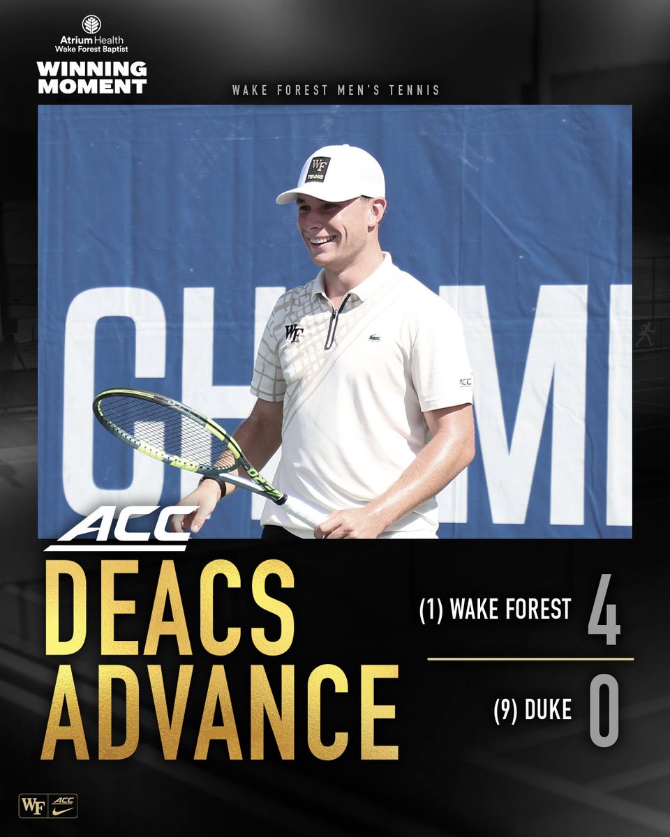 Wake Forest Men's Tennis tweet media
