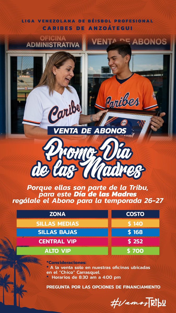 Te ponemos fácil el regalo para Mamá 🎟️

#Abonos a crédito