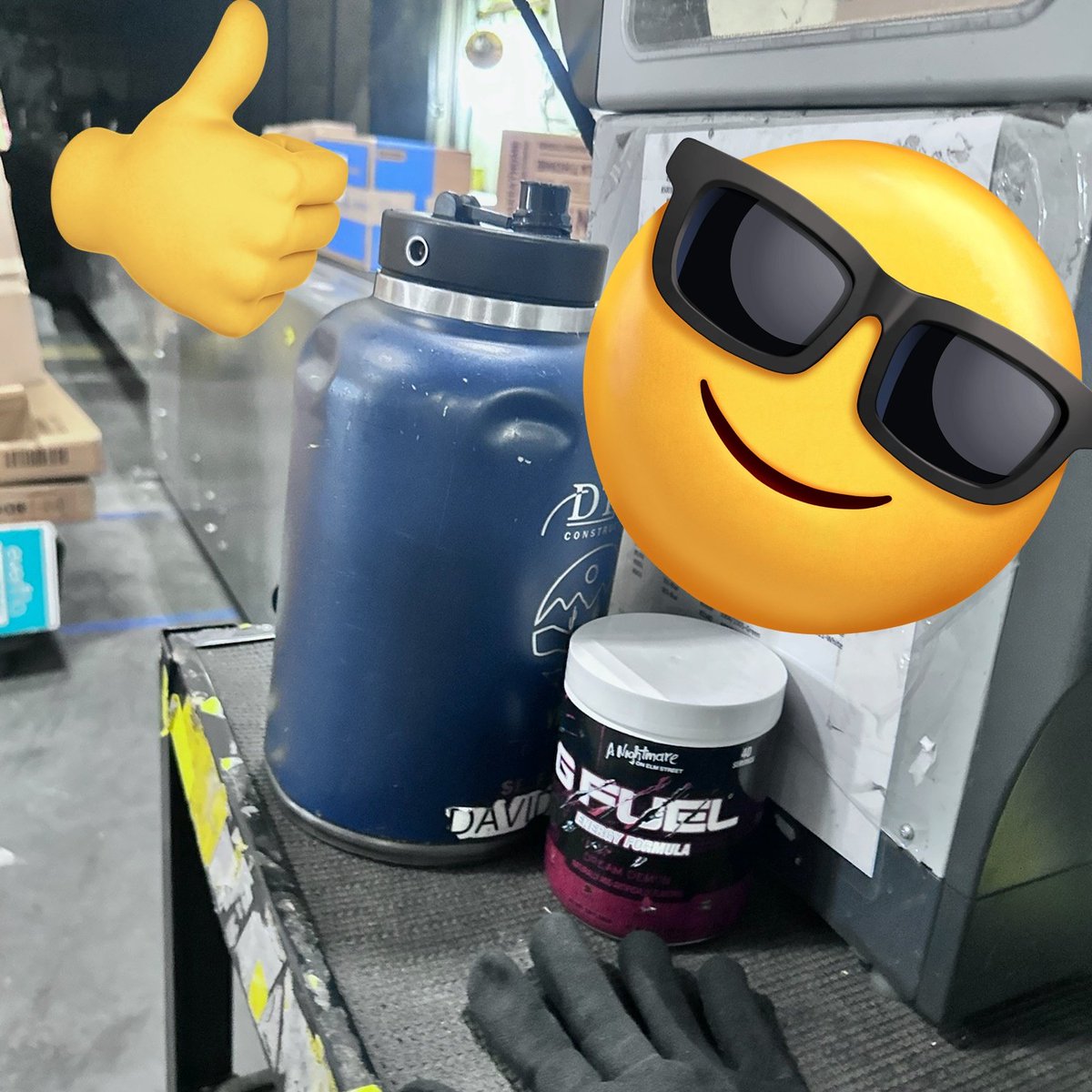 sunsfan0088's tweet image. Work fam on the gfuel ! Man this is an awesome feeling! #gfuel #work @GFuelEnergy