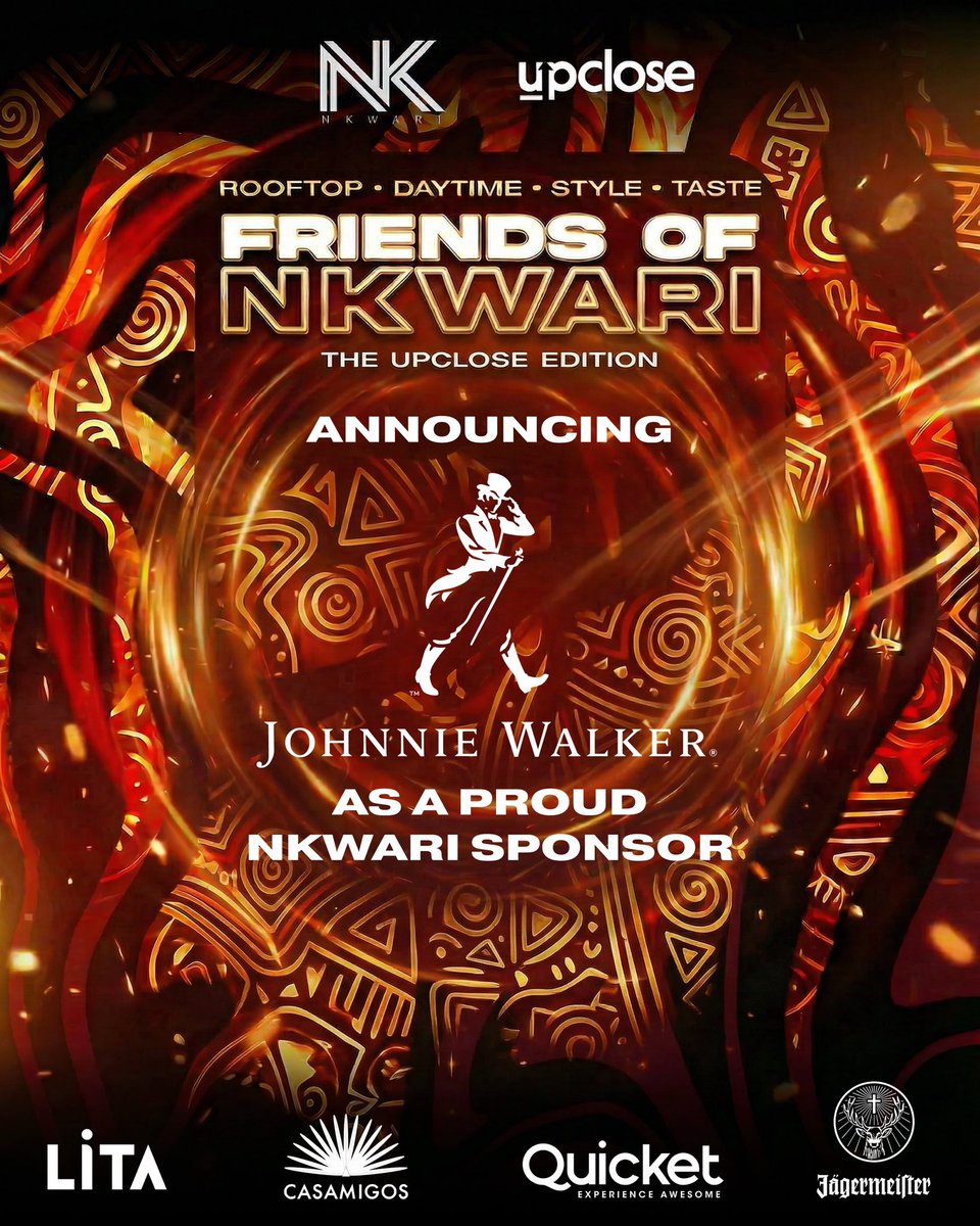 Nkwari_Ent's tweet image. We're proud to welcome Johnnie Walker to our official sponsor lineup.🥃🔥
The standard just got higher-expect nothing but premium experiences.
#FriendsOfNkwari #Keepwalking