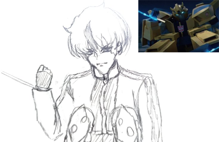 Seku_Raito's tweet image. #transformers #earthspark #bumblebee #Humanformers