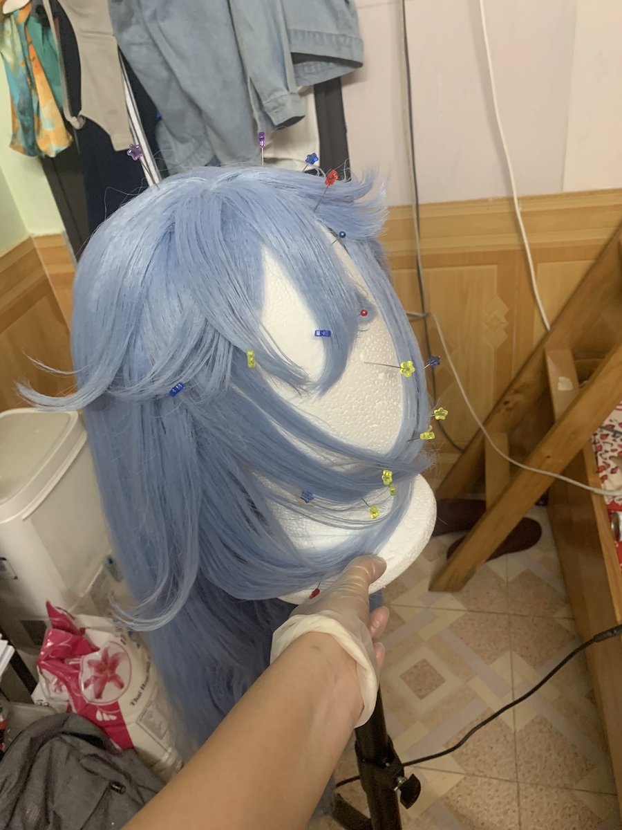 Rinyaameow's tweet image. đau lưng với cái wig này
#wig