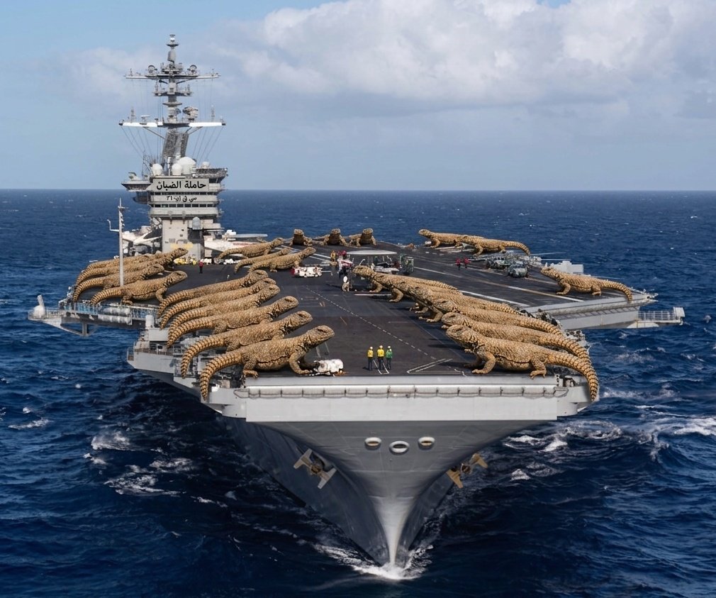 🚨 #عاجل
بعد نجاح الضغط السعودي في فتح مضيق هرمز

تحرك حاملة الضبان السعودية "مقرن العنيزي" نحو المضيق لتأمين حرية الملاحة