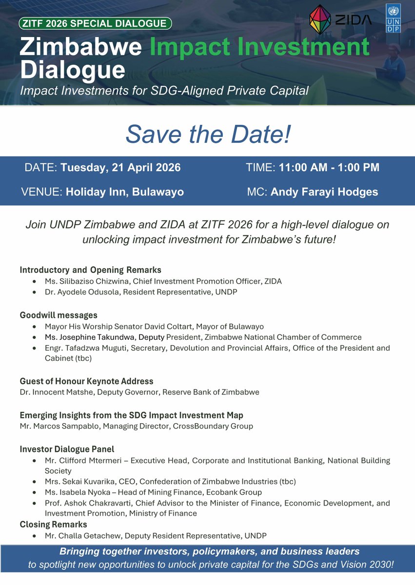 UNDP Zimbabwe tweet media
