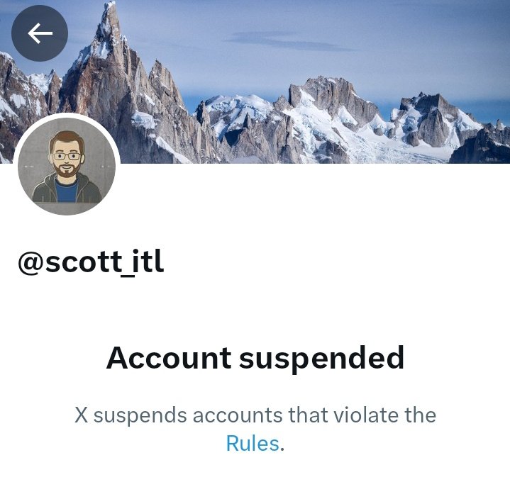 CryptoKing942's tweet photo. @scott_itl  Account Suspended 
@kv_interlink 
@inter_link 🤔🤔🤔 https://t.co/QBicc6rt11