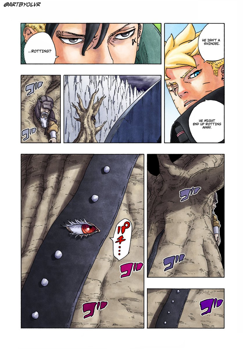 ARTBYOLVR's tweet image. #boruto #kawaki #code #borutotwobluevortex 🎨