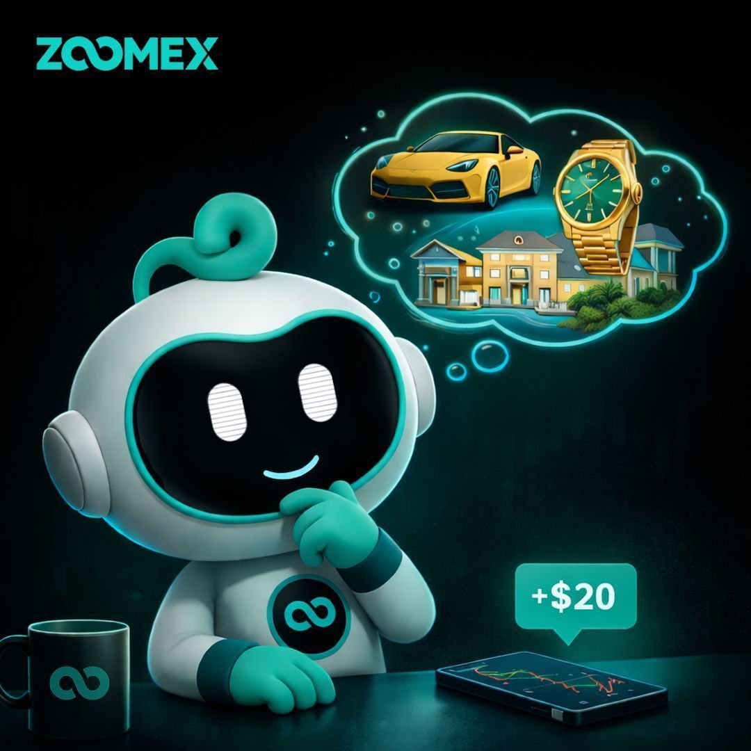 ZoomexOfficial's tweet image. Me after making +$20: Yeah... financial freedom is looking very possible. 

#Zoomex #TraderLife #Crypto