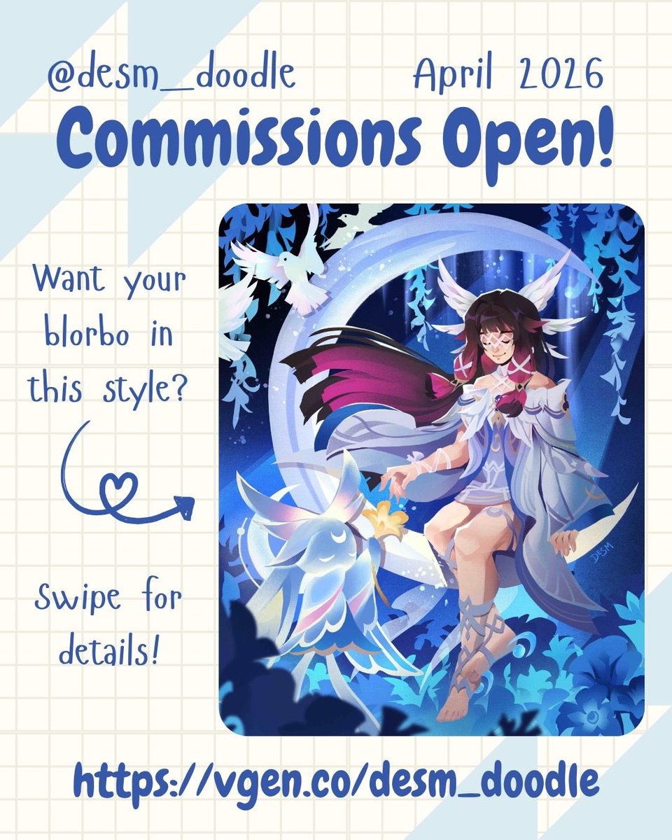 desm_doodle's tweet image. hello everyone! i’ve had a lot of major personal expenses recently and am in need of some cash! i’m opening commissions now until may 15, so if you’re interested in this style of illustration, please check it out! thanks as always for your support :3

#artcomms #commission #comms