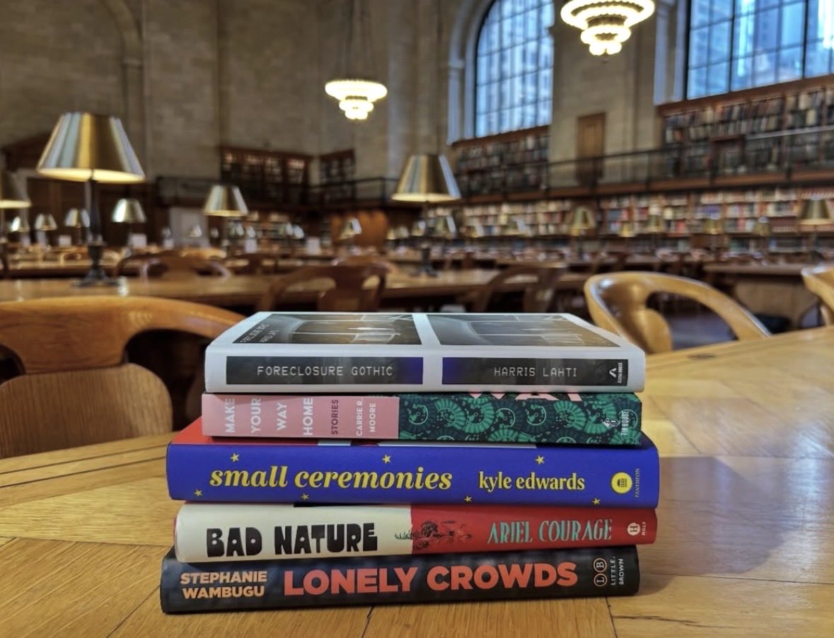 snjeriwambugu's tweet photo. Lonely Crowds won the Edmund White Award for debut fiction last night in New York. It is also a finalist for the New York Public Library Young Lions Award!congratulations to the finalists for both prizes and TGIF! https://t.co/BHTbtnJfe6