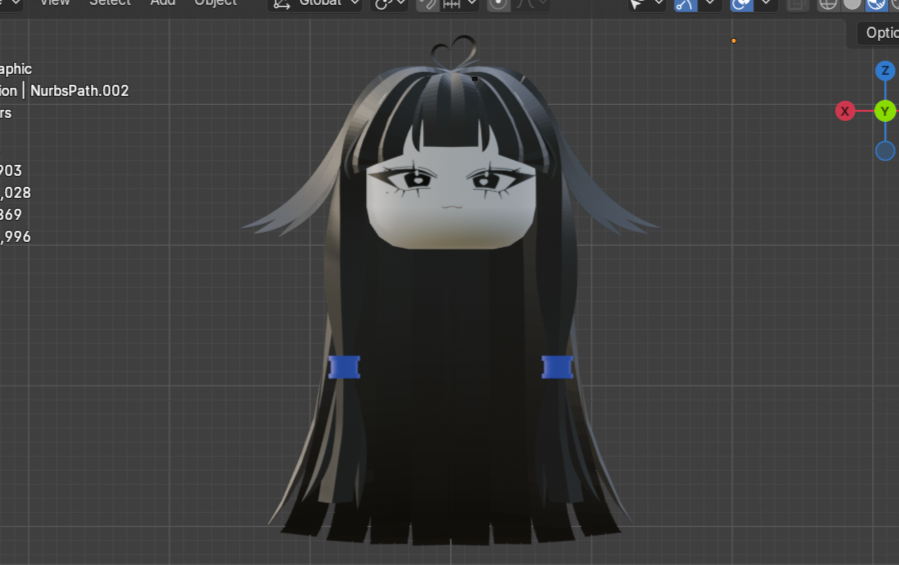 yoshida_laura's tweet image. New 3D project ✨

Stylized anime-inspired face + hair model made by me 💙
I designed and modeled the face, hair, and details — each part can be sold separately.
Made in Blender.

portfolio: prism-monolith-core.base44.app

#3Dart #Blender3D #3Dmodeling #GameDev #StylizedArt