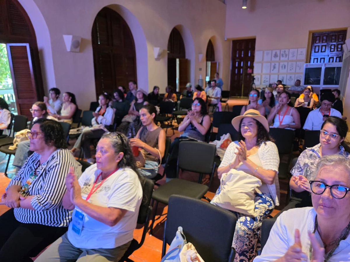 RadNalCo's tweet image. #MiPaís | En el marco del Festival Internacional de Cine de Cartagena de Indias se realiza el conversatorio El cine hecho por mujeres en defensa de los derechos humanos.

La jornada incluye la presentación especial de la Colectiva Montes de María, con una apuesta escénica