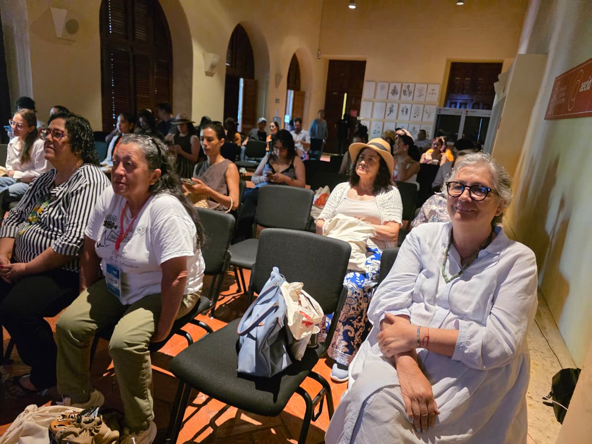 RadNalCo's tweet image. #MiPaís | En el marco del Festival Internacional de Cine de Cartagena de Indias se realiza el conversatorio El cine hecho por mujeres en defensa de los derechos humanos.

La jornada incluye la presentación especial de la Colectiva Montes de María, con una apuesta escénica