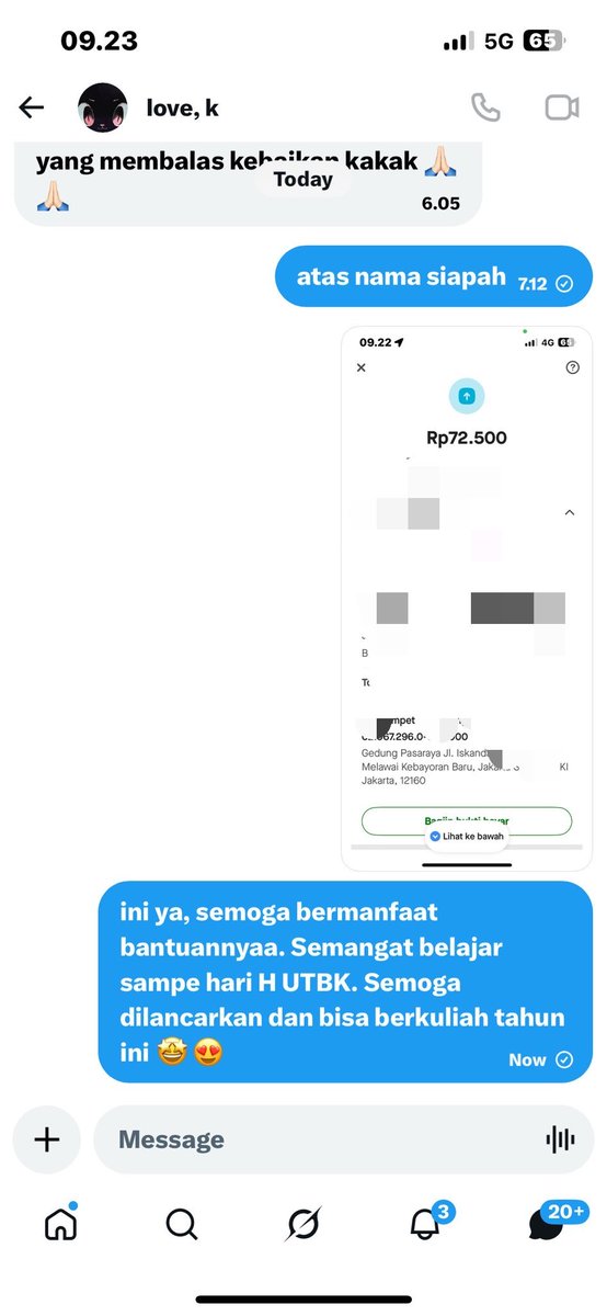NAM 🦁| otiwi lolos SNBT FTSL ITB tweet media