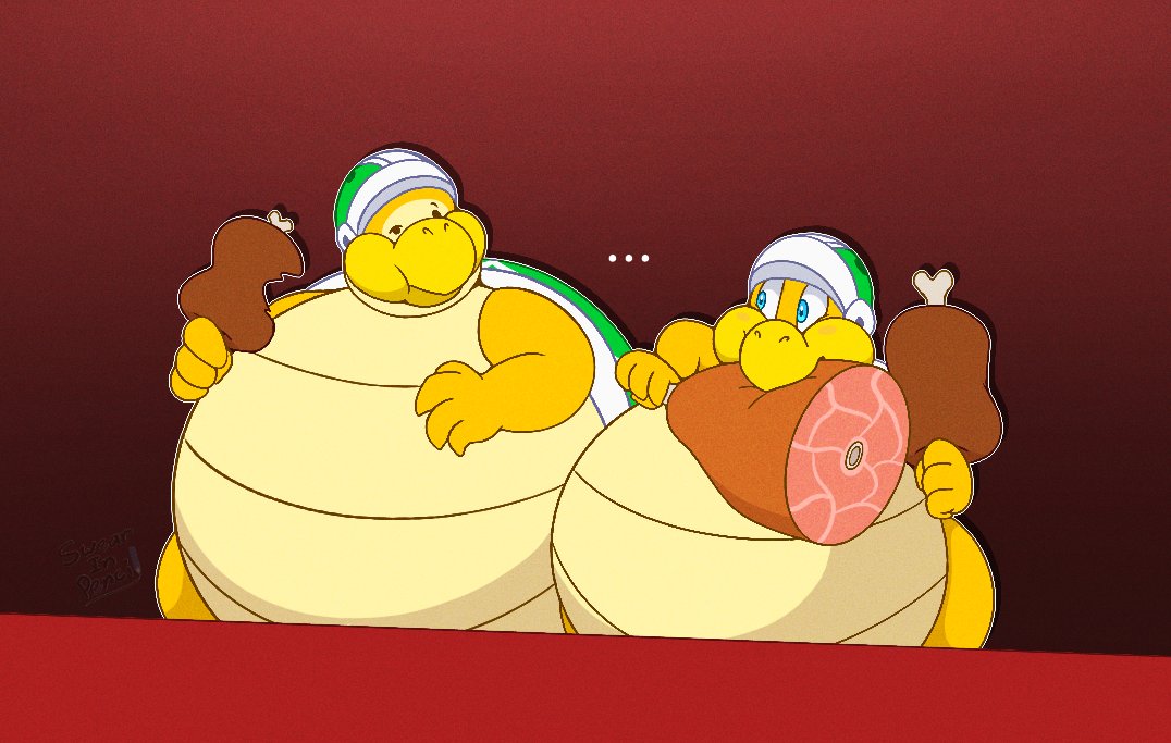 Bro just wants to be big and strong.