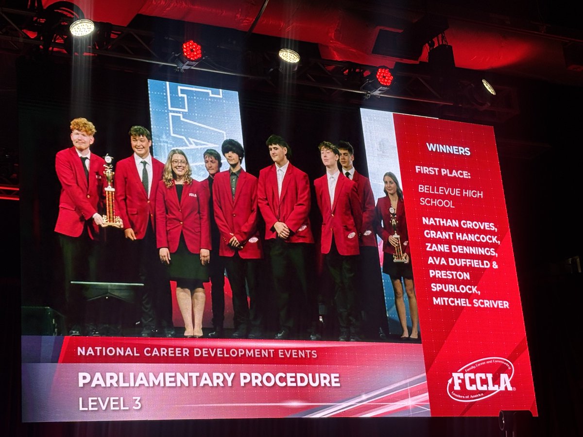 BHSRedmen's tweet image. Congratulations to all our FCCLA students on their state conference results, including first place finishes for our Parliamentary Procedure teams! Way to go everyone!  #Proud 🙌🅱️