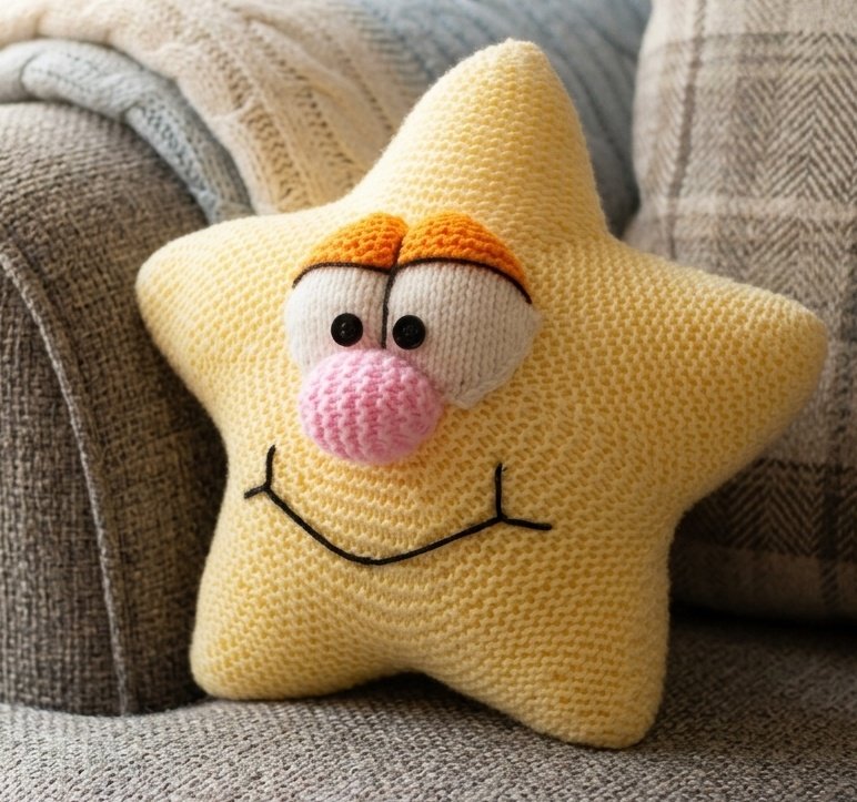 magicalknit's tweet image. My cushion star shaped knitted garter on two straight knitting needles,  if you'd like to make it the link to the pattern is magicalknitdesign.etsy.com
#knitting #knittingpattern #knit