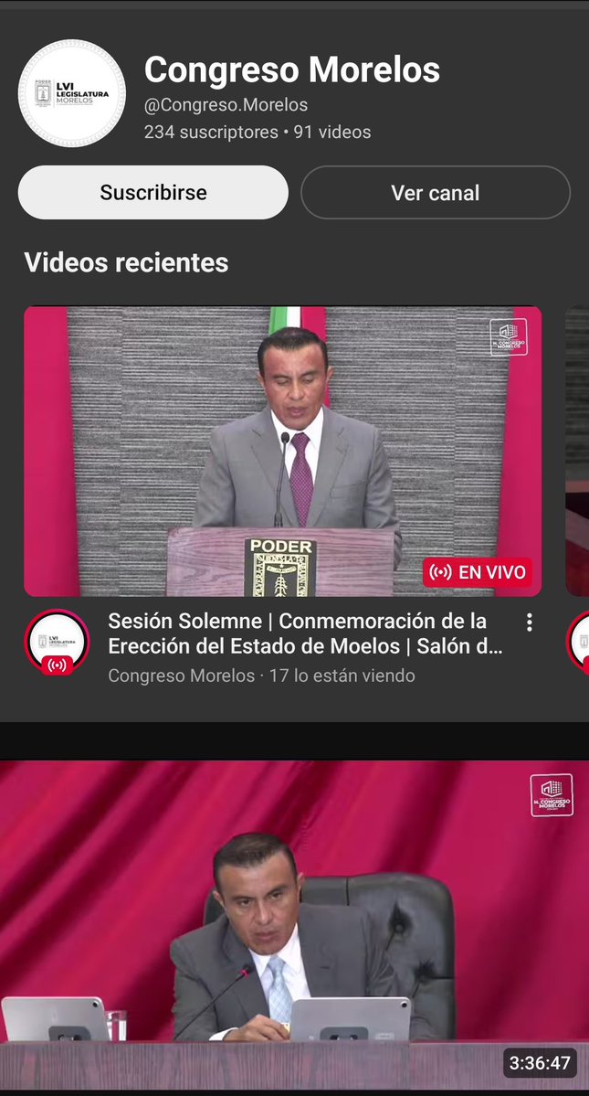 Viernes de erecciones, cortesía del Congreso de Morelos jajaja