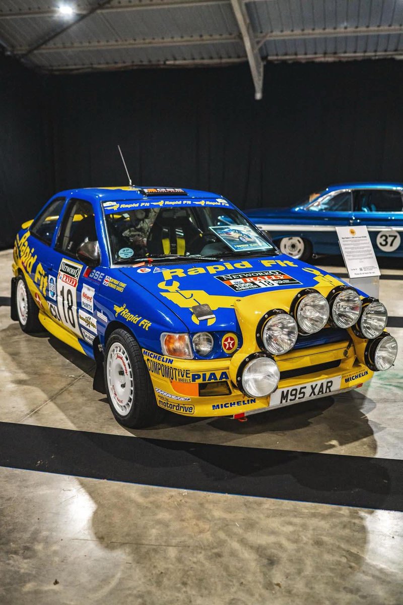 MaximumAttackDT's tweet photo. Ex-Gwyndaf Evans Group A RS2000 currently for sale. I know people gravitate towards the wide-arch cars, but I love a narrow-track F2. Purposeful while maintaining the road car link in that perfect Group A way. Does anyone want to buy it for me? ๐คฃ#F2Friday #MaximumAttack #WRC https://t.co/HZTZkziePB