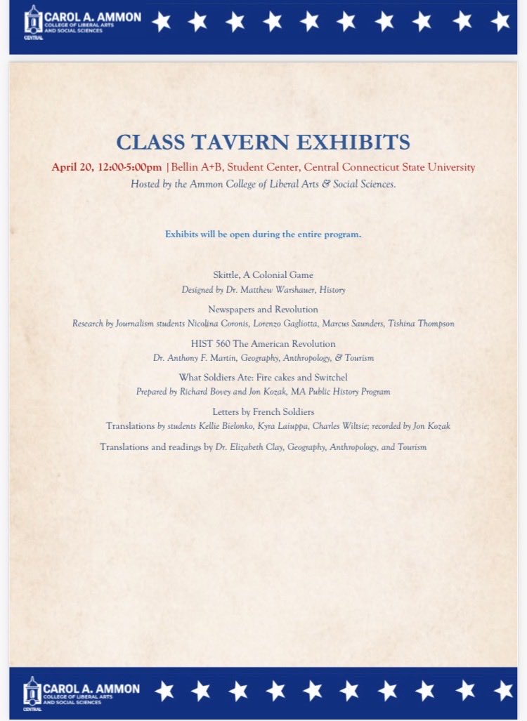 CCSU CLASS Tavern tweet media
