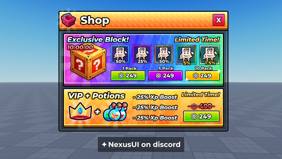 NexusUI | Open Commission tweet media