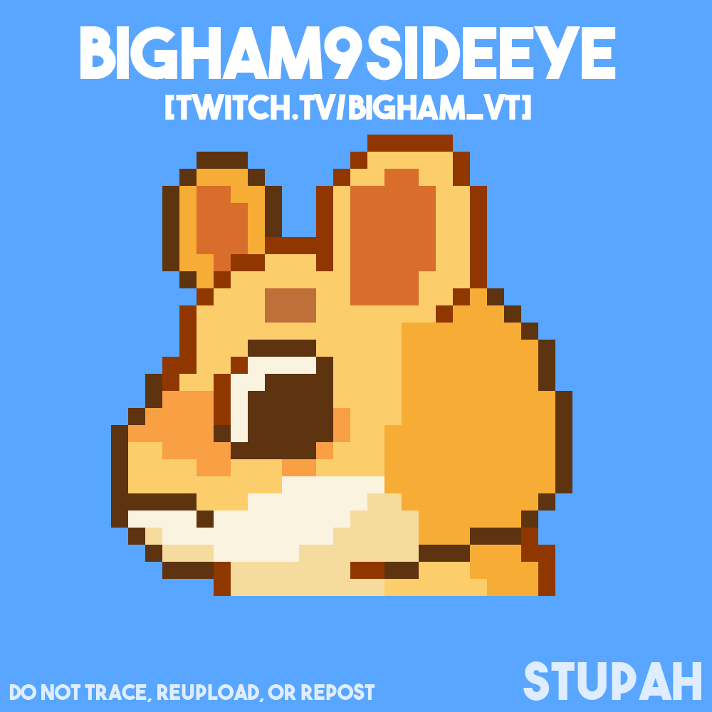 stupah's tweet photo. sideeye

#bighamART https://t.co/4yAQbUF0WN