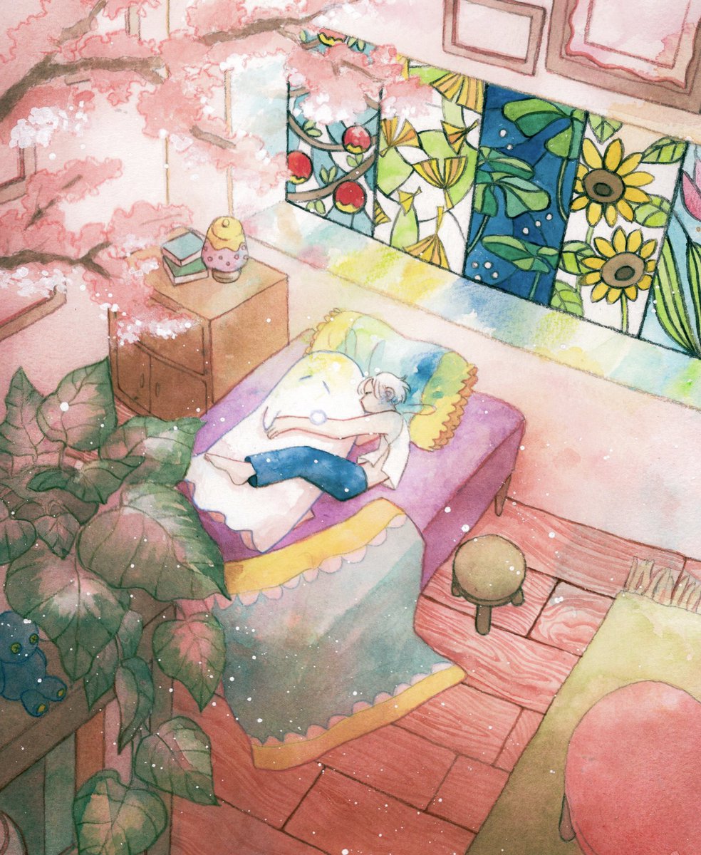 「あたたかい、お日様のような色が好き。 誰かが、ひとりぼっちで泣かなくてもいい世界」|ヲノダ エマのイラスト