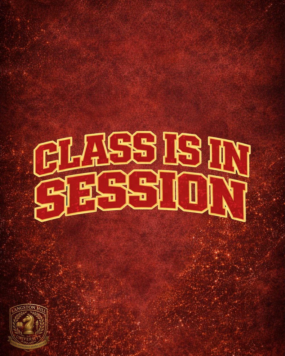 DarrellReeseJr's tweet photo. The fall semester is approaching… Class is in session at Langston Hill University. 🔔📚🎓 #filmuniverse #LHU #langstonhilluniversity @AurumHouseStu @___therealworld https://t.co/ERpYVZwfRv