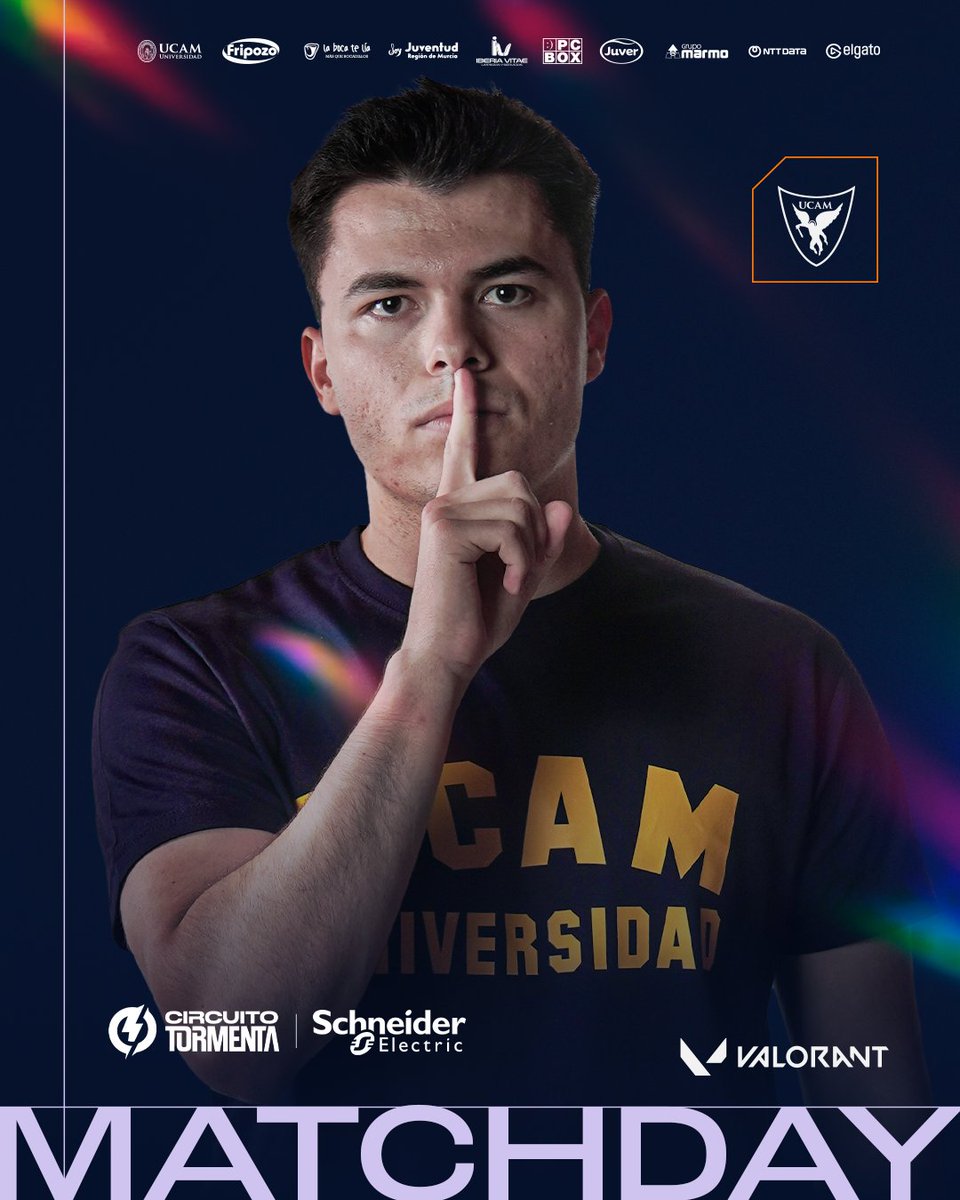 UCAM_esports's tweet image. 💥 DÍA DE CLASIFICATORIO 💥

Hoy jugamos el CLOSED Qualifier de la Schneider Electric PowerShield Cup de @SomosLaTormenta.

🕐 17:00
🔹 Valorant vs @Wygers.
🔹 League Of Legends vs @MovistarKOILoL Academy.

#Academy #GOUCAM 👊