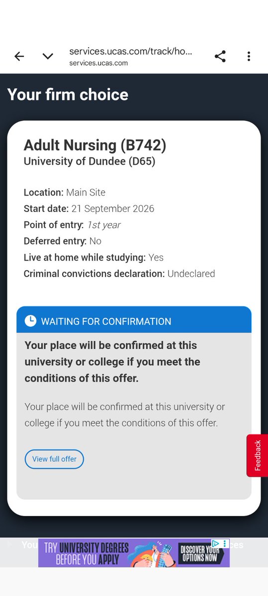 SiobhanCall2173's tweet photo. Someones got the bug for further studies, call me mad 😂🫣

From BA Hons Community Education/CLD to MSc Adult Nursing, one dream to another.
Looking forward to the next three years.
Just need to walk the stage in June for unconditional 🎓
Let's hope I pass first 😂 https://t.co/eoPS6CfZ9U