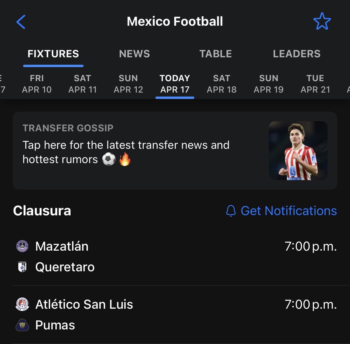 apuestas_don's tweet photo. @ElTioStadioMax Tigres Necaxa es mañana ahijado. Y tmb hay play in de NBA 🏀 https://t.co/xLVhITN709