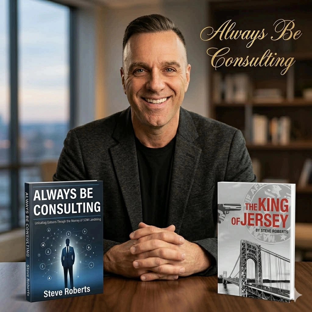 kingofjersey2's tweet image. Sales is not just about transactions. It is  about the evolution of human connection. 
Always Be Consulting, takes a  dive deep into modern practices and the shifting towards building genuine relationships and lasting partnerships.
#sales #novel #author #thekingofjersey_