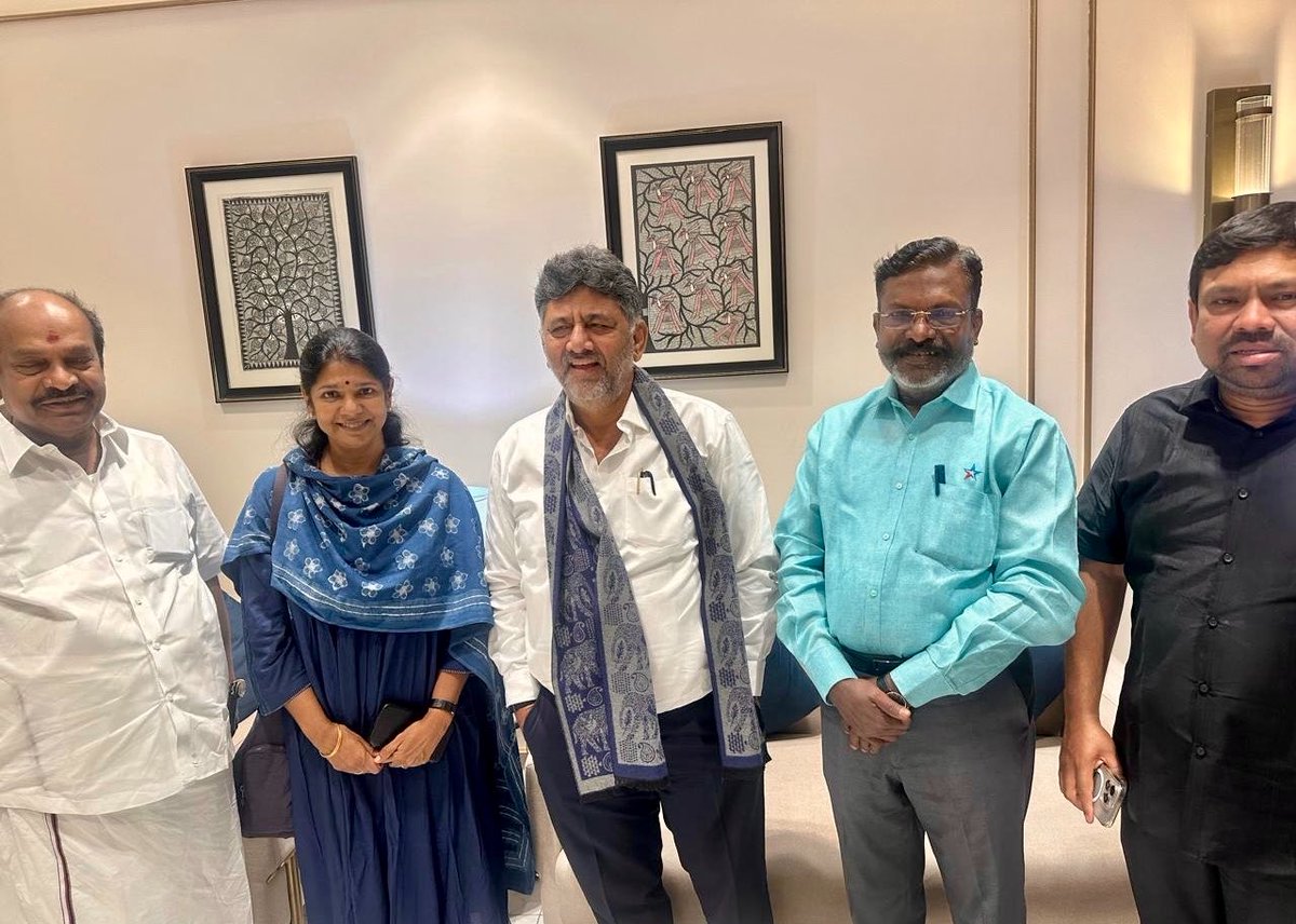 DK Shivakumar tweet media