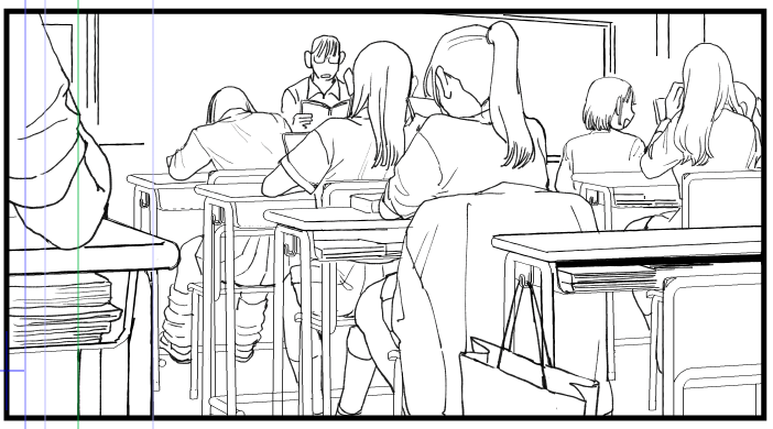 絶対こんなに描く必要ない… 