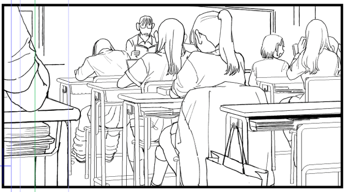 絶対こんなに描く必要ない… 