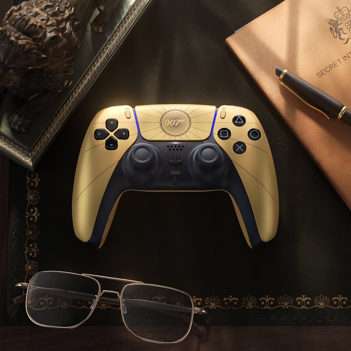 Sony's tweet image. The Man with the Golden Controller.

Pre-orders are live today for the 007 First Light Limited Edition DualSense Wireless Controller: direct.playstation.com/en-us/