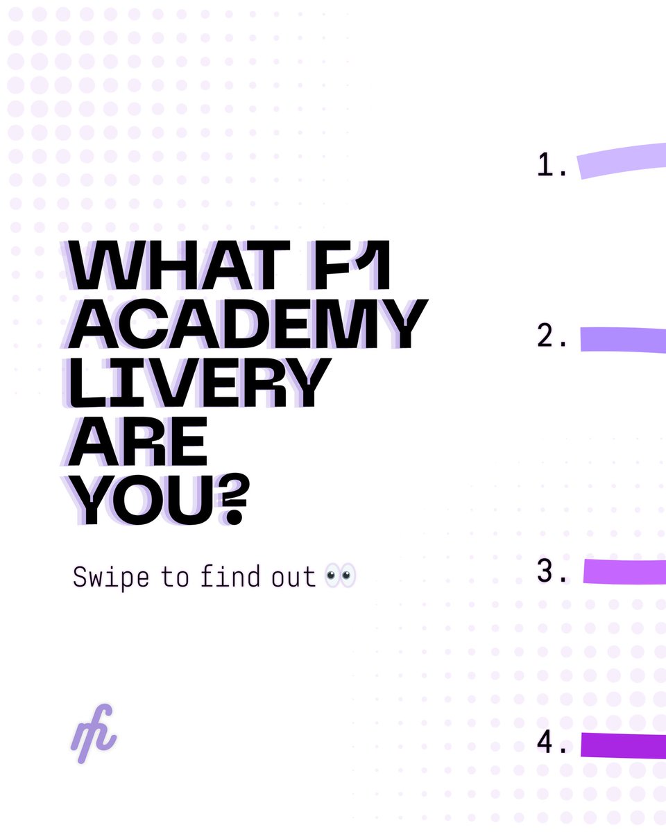 FemalesinMSport's tweet image. There are so many amazing liveries on the @f1academy grid this season... which one are you? 👀🧵

Share your livery in the comments below, and let us know if you'd like to see a part two! 👇

📸: F1 Academy Limited

#WomenInMotorsport #F1Academy