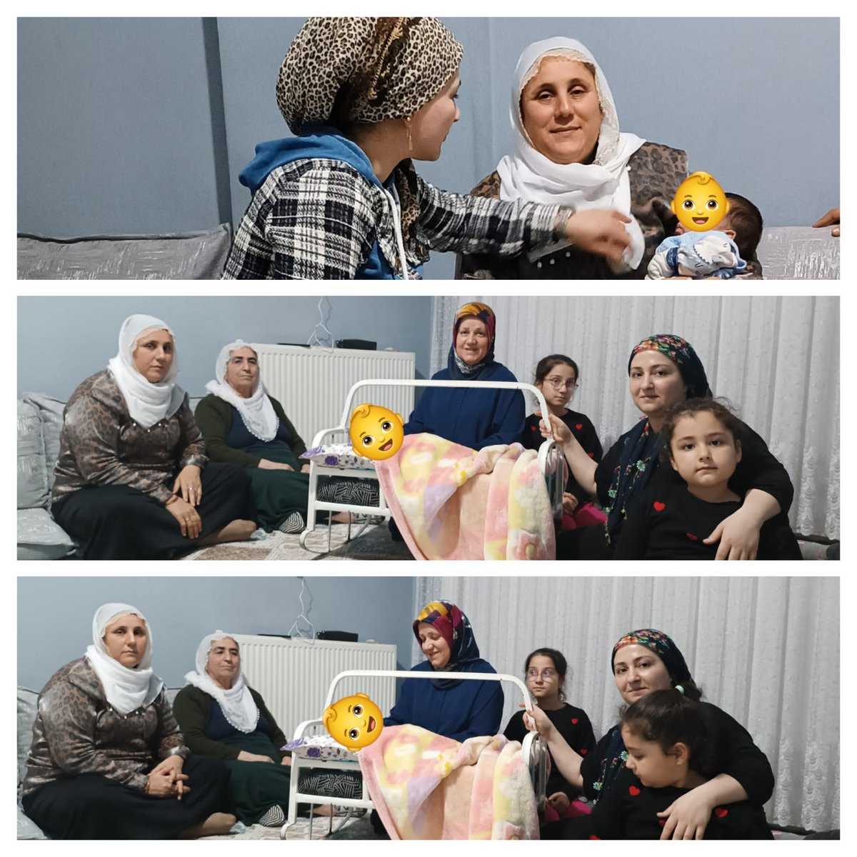 Bismil AK Parti Kadın Kolları Başkanı Havva Akyıldız, yeni doğan bebek görmeye mahalle başkanlarımızla birlikte ziyaretlerine devam ediyor. Rabbim yavrumuza sağlıklı, huzurlu ve hayırlı bir ömür nasip etsin. Ailemize mutluluklar diliyoruz.
@rterdogan
@sunakepoluataman