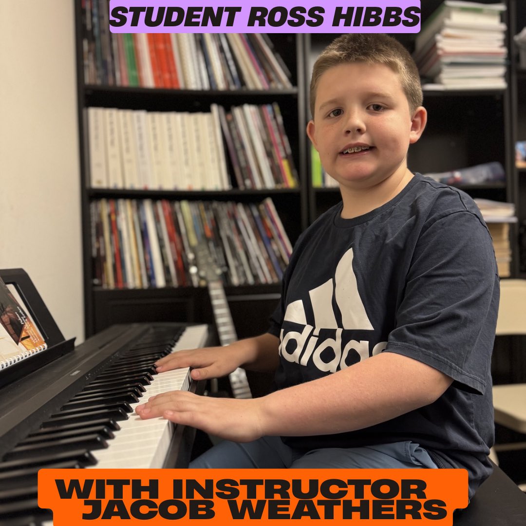 MusicByJW's tweet photo. Student Ross Hibbs at his music lesson this week 🎸🔥  

With Instructor Jacob Weathers  

If you're interested in music lessons, call today!  
📞 256-715-4040  
🌐 https://t.co/SWmpY4zXQw  

Let’s rock ‘n roll! https://t.co/q5nr2CPXHb