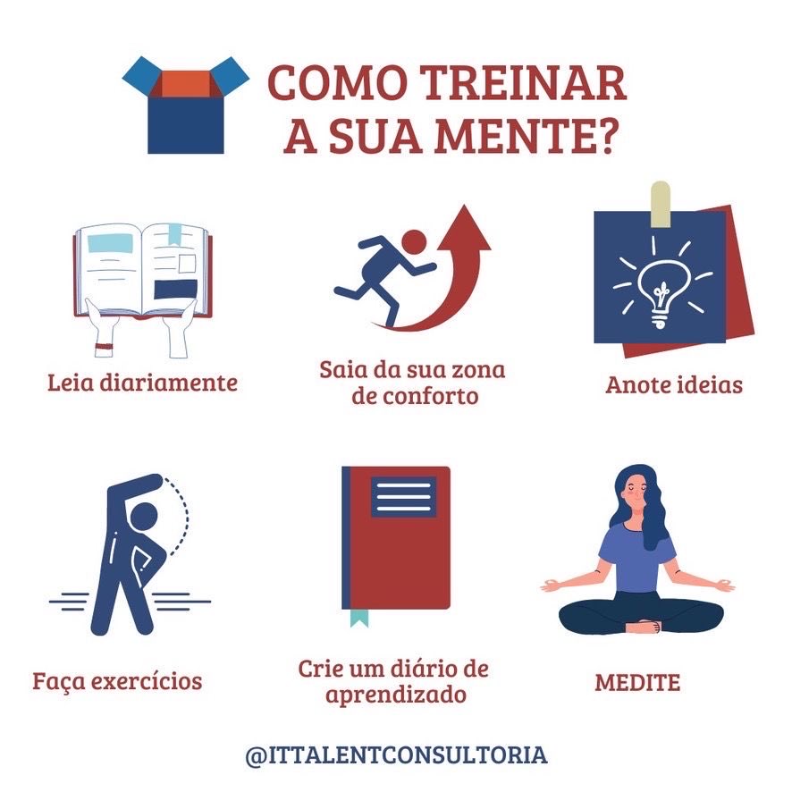 🇧🇷 🇺🇸🚀💙❤️🤍
Cuidar da mente é tão importante quanto cuidar do corpo. Treinar a mente é um hábito!
.
Taking care of your mind is just as important as taking care of your body. 
#behavior #mind #ittalentconsultoria @ittalentconsultoria