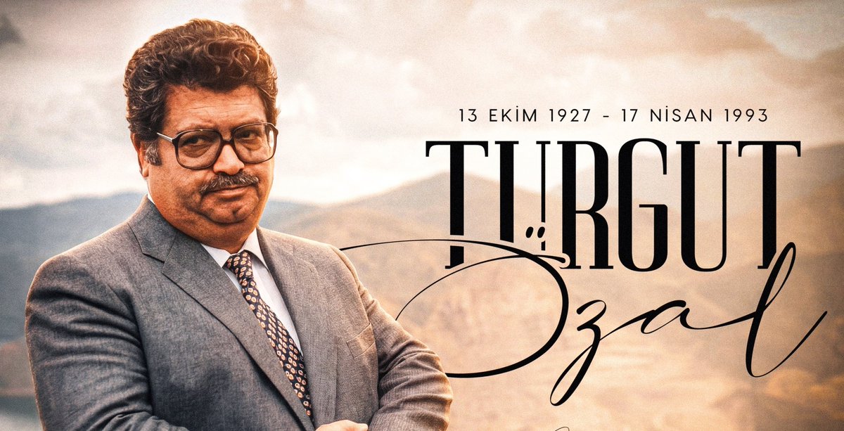 Anavatan Parisinin kurucu genel başkanı,  Türkiye’ye ve Türk milletine çok önemli hizmetlerde bulunan; ülkemizin gelişmesinde, kalkınmasında, atılımlarında öncü rol oynayan 8’inci Cumhurbaşkanı'mız Turgut Özal’ı ebediyete irtihalinin 33’üncü yılında rahmetle hürmetle yâd ediyorum