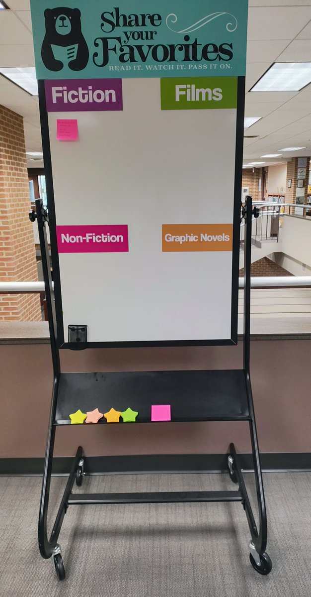 KCCLibrary's tweet image. ❤️Share Your Joy this #NationalLibraryWeek!

Browse our student-curated Better Than Doomscrolling display + add your favorites to our board.

Featuring Mychal Threets (I’m So Happy You’re Here)—spreading library joy with @PBS &amp;amp; #ReadingRainbow

#LoveYourLibrary #MorrisLibrary