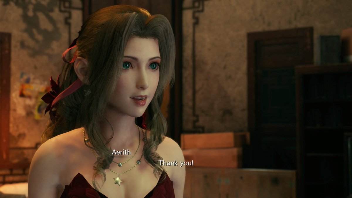 Aerith is so pretty.