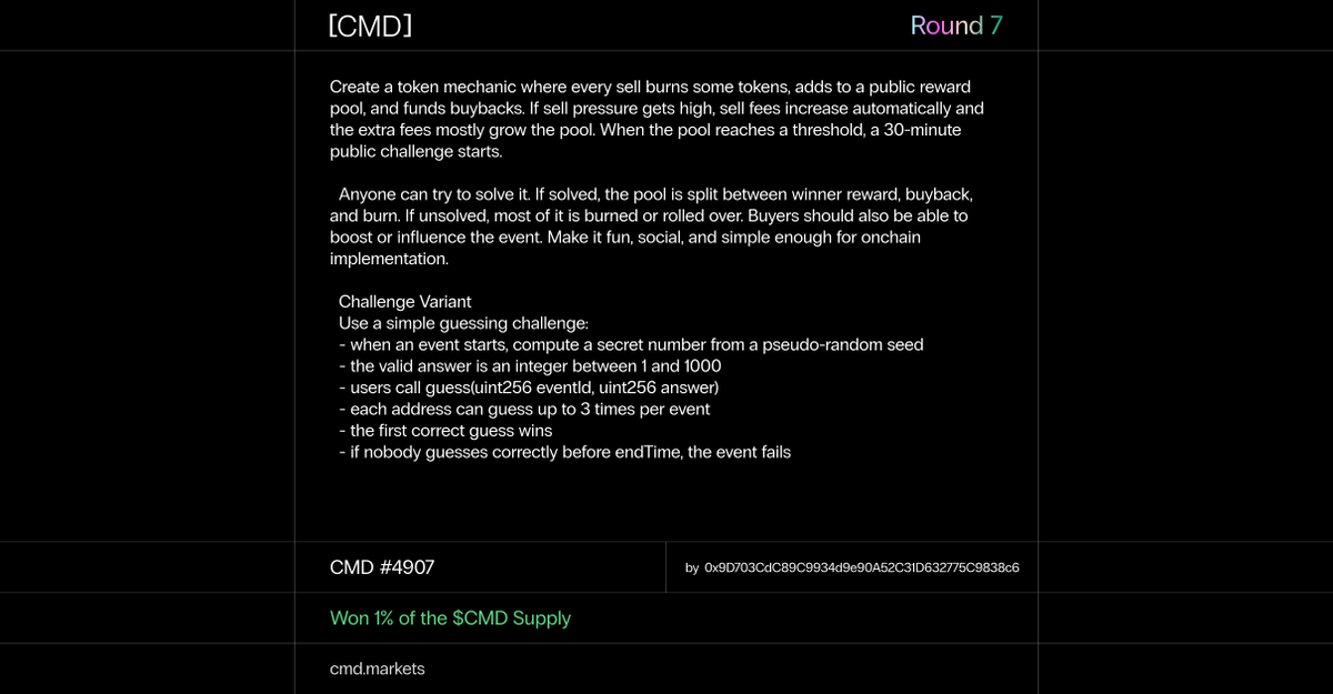 token_works's tweet image. 8900 ideas have been submitted across 8 rounds so far.

2 rounds (&amp;lt;24 hours) remain.